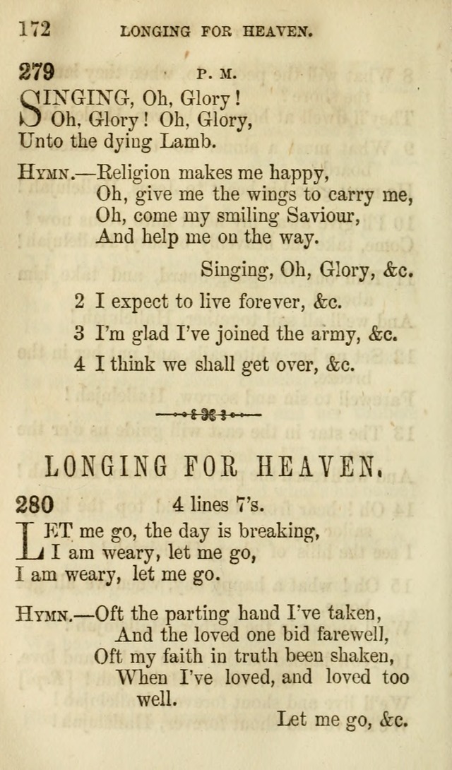 The Chorus: or, a collection of choruses and hymns, selected and original, adapted especially to the class-room, and to meetings for prayer and Christian conference (7th ed., Imp. and Enl.) page 172
