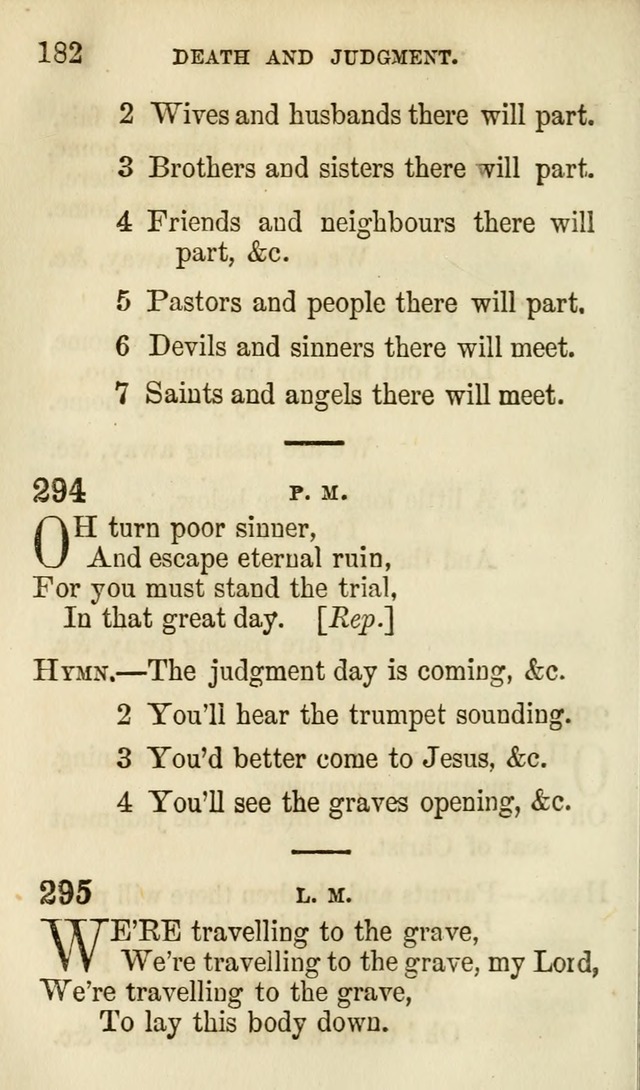 The Chorus: or, a collection of choruses and hymns, selected and original, adapted especially to the class-room, and to meetings for prayer and Christian conference (7th ed., Imp. and Enl.) page 182