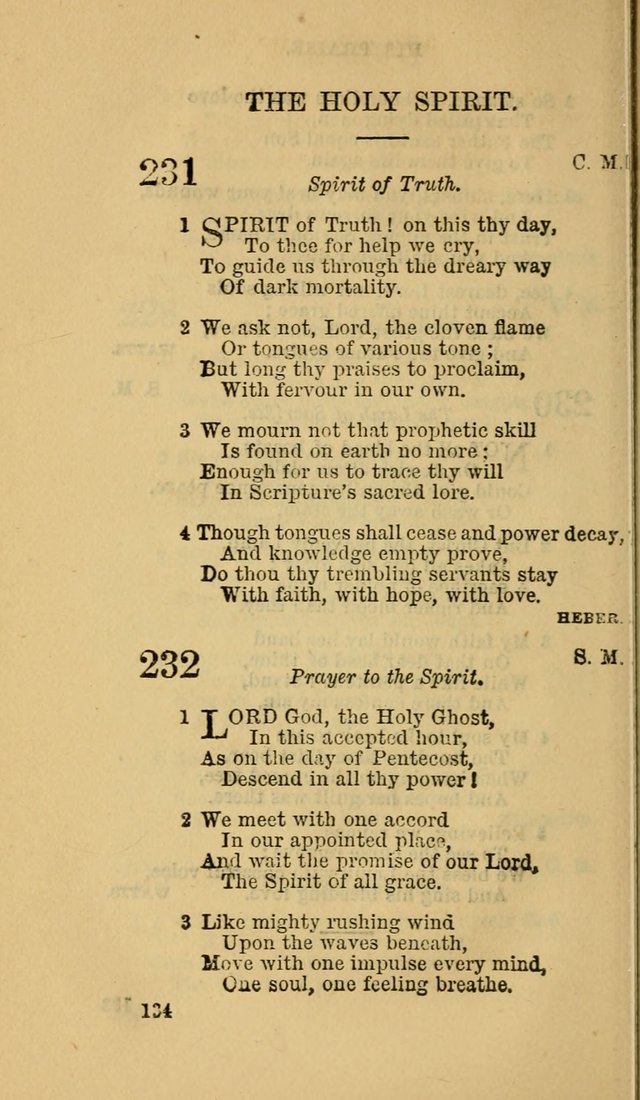 The Canadian Baptist Hymn Book page 134