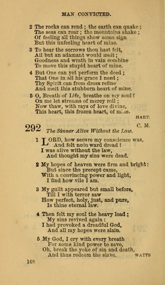 The Canadian Baptist Hymn Book page 168