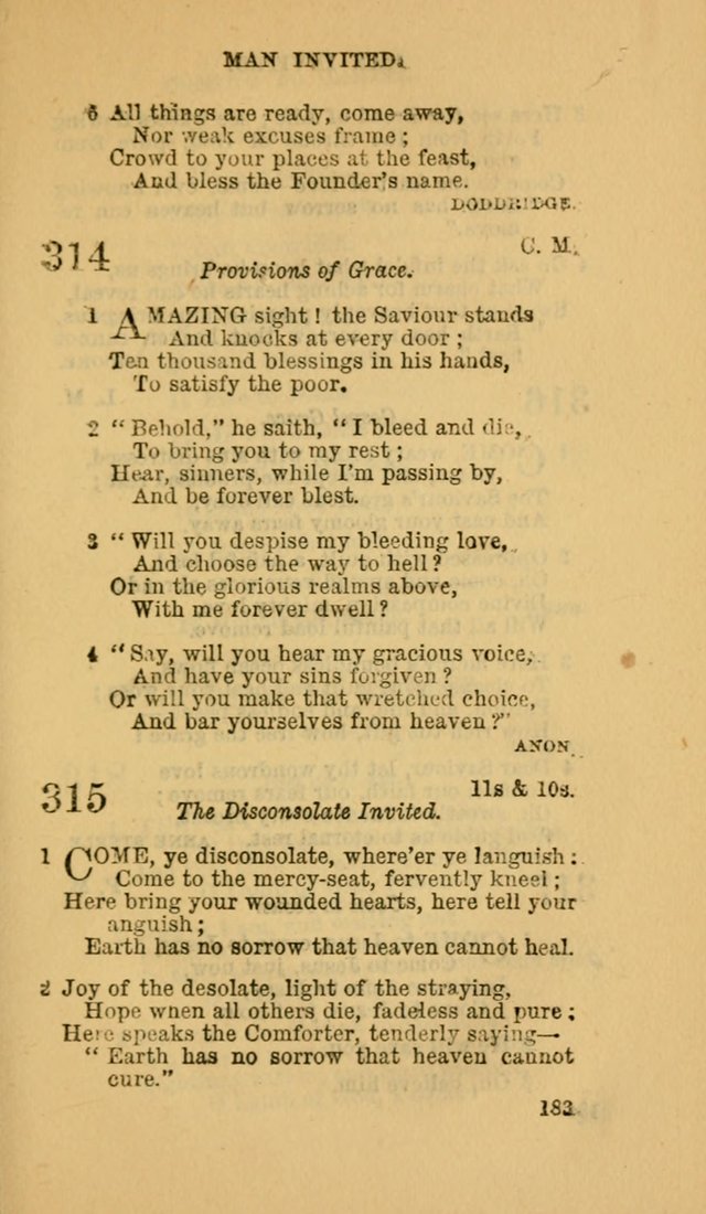 The Canadian Baptist Hymn Book page 183