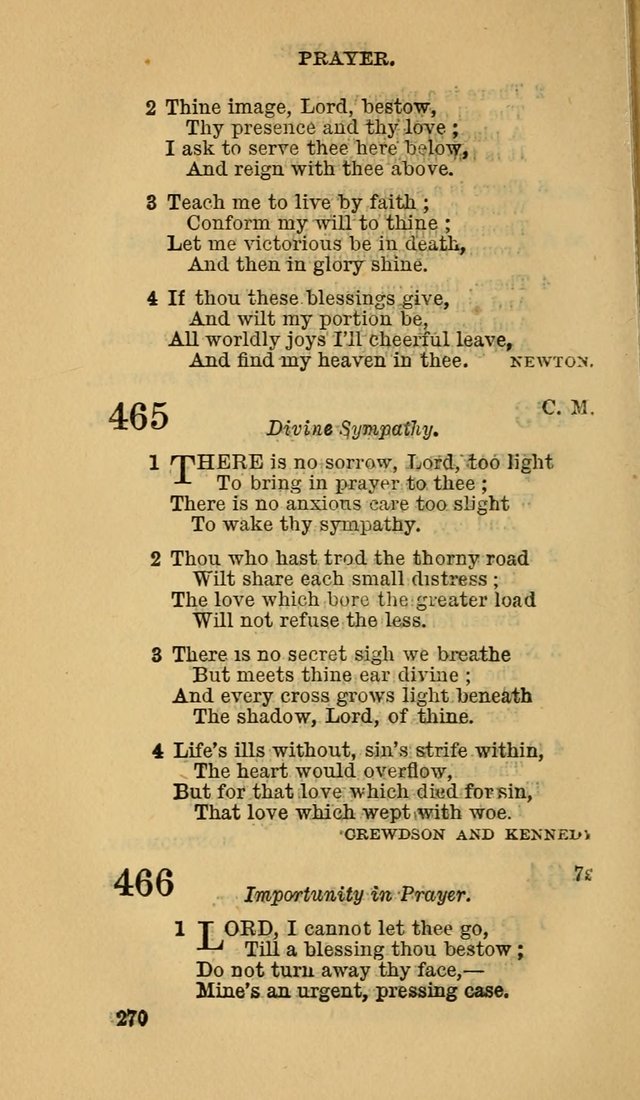 The Canadian Baptist Hymn Book page 270