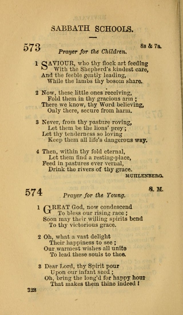 The Canadian Baptist Hymn Book page 328