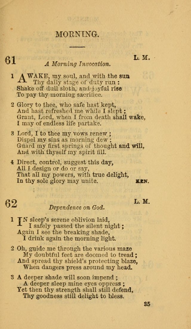 The Canadian Baptist Hymn Book page 35