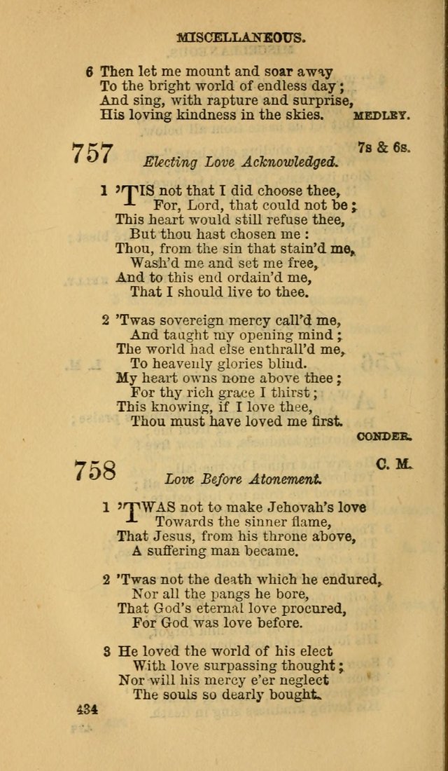 The Canadian Baptist Hymn Book page 434