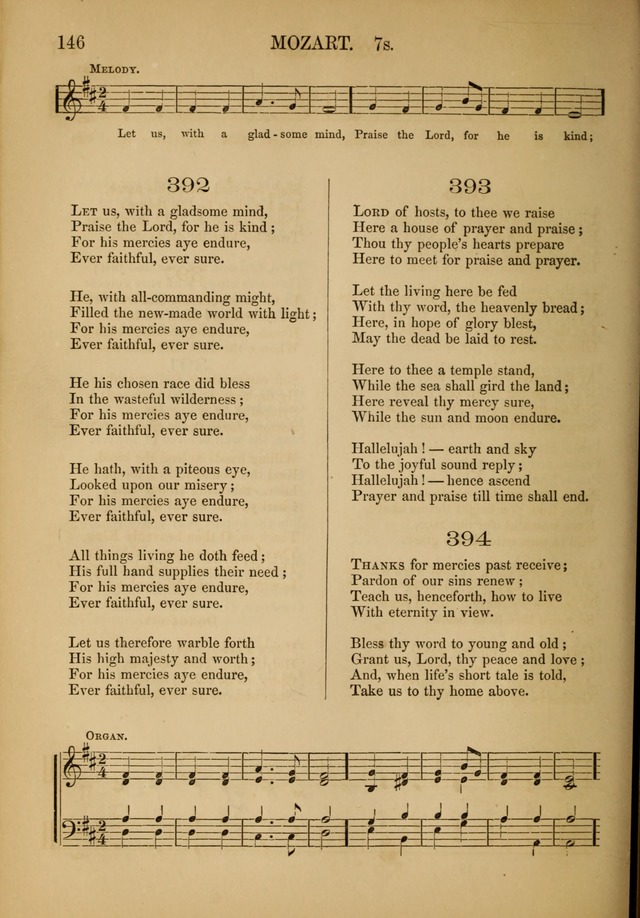 Church Choral-Book: containing tunes and hymns for congregational singing, and adapted to choirs and social worship page 146