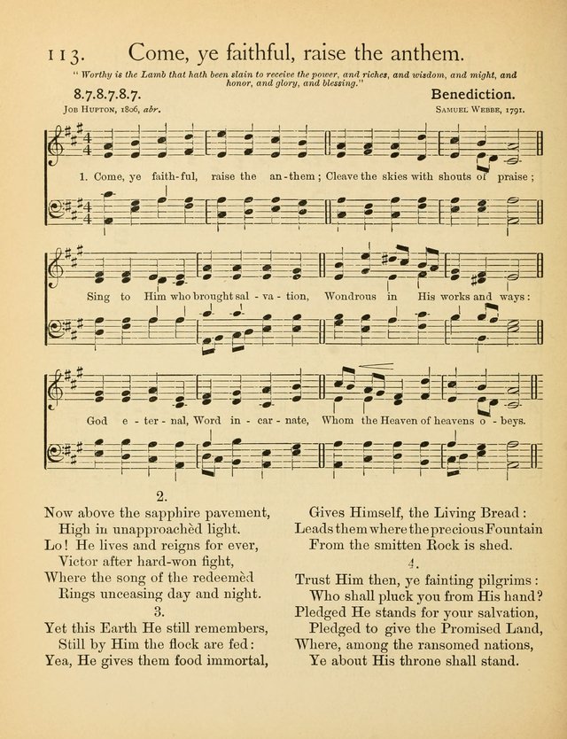 Christian Chorals: for the Chapel and Fireside page 105