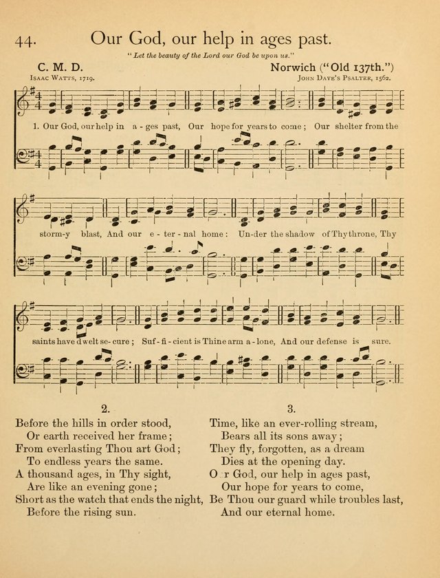 Christian Chorals: for the Chapel and Fireside page 46