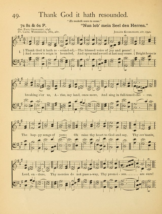 Christian Chorals: for the Chapel and Fireside page 51