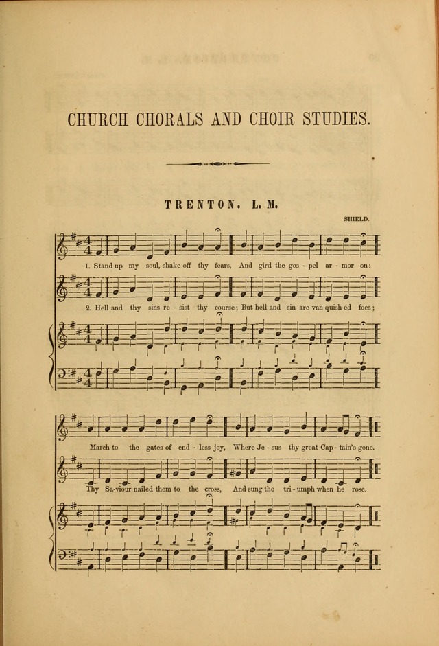 Church Chorals and Choir Studies page 19