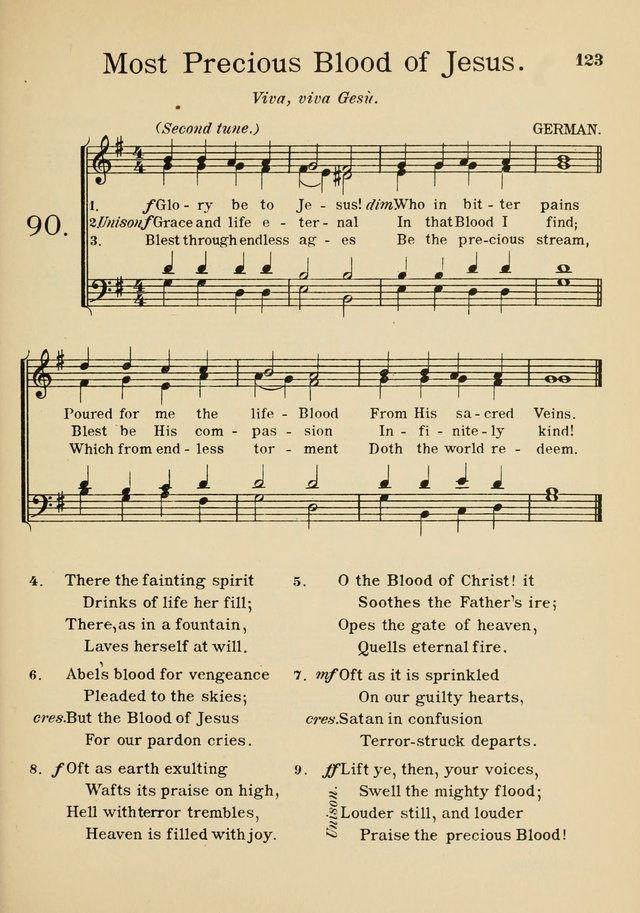Catholic Church Hymnal with Music page 148