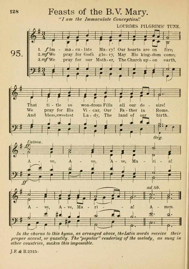Catholic Church Hymnal with Music page 153