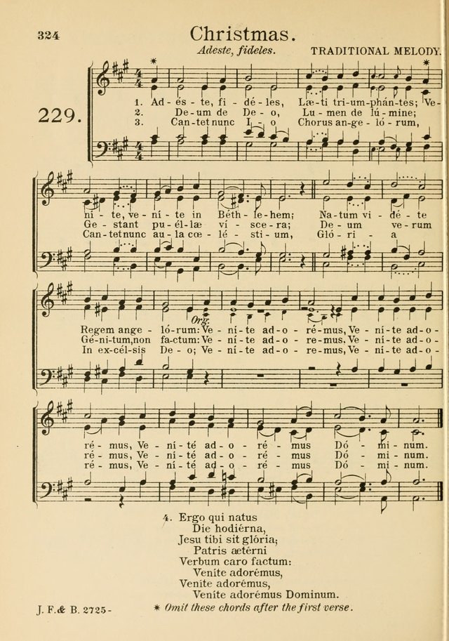 Catholic Church Hymnal with Music page 349
