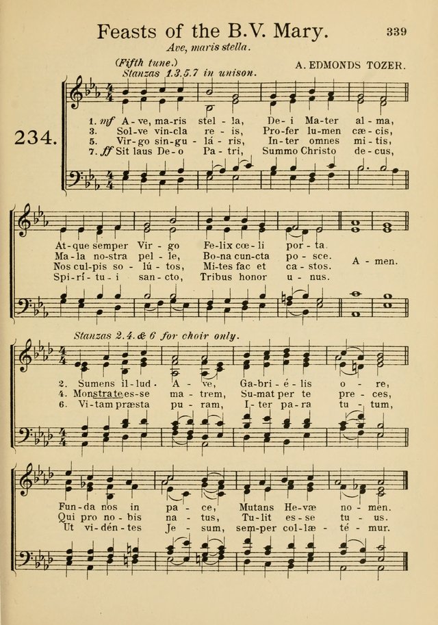 Catholic Church Hymnal with Music page 364