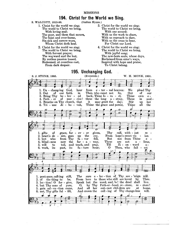 Concordia: a collection of hymns and spiritual songs page 181
