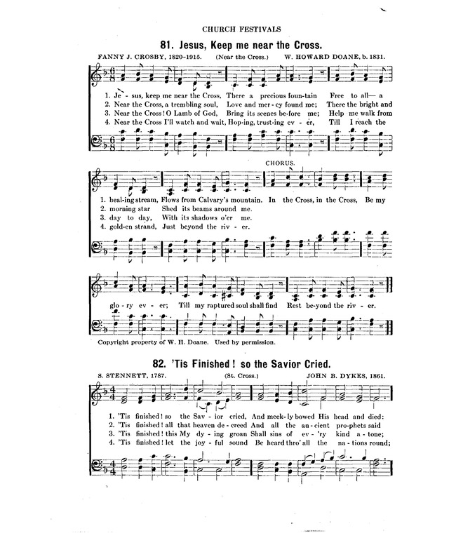 Concordia: a collection of hymns and spiritual songs page 88