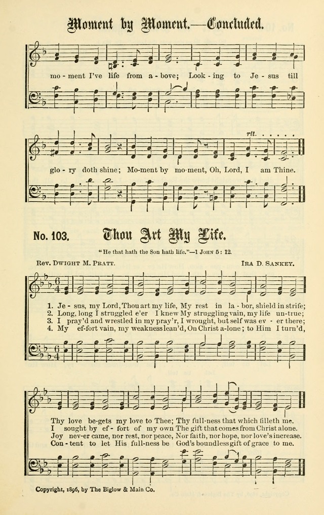 Christian Endeavor Edition of Sacred Songs No. 1 page 112
