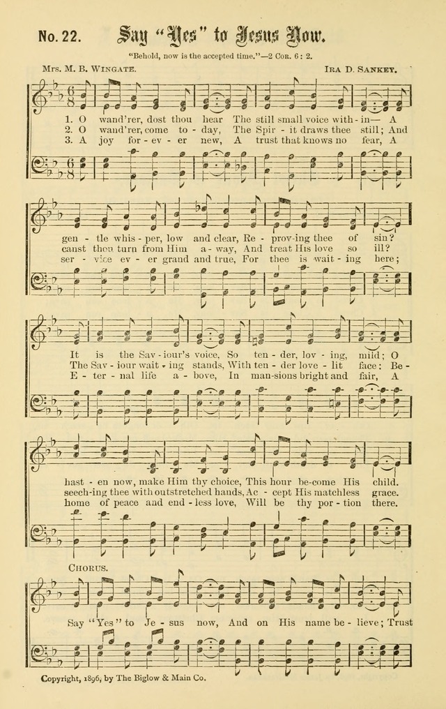 Christian Endeavor Edition of Sacred Songs No. 1 page 29
