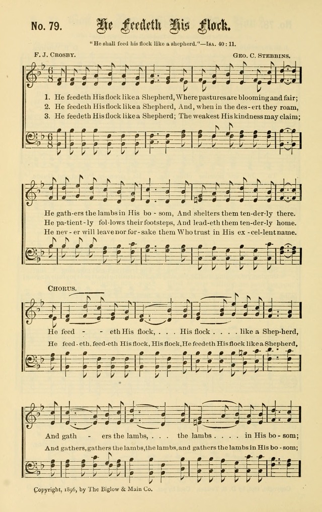 Christian Endeavor Edition of Sacred Songs No. 1 page 87