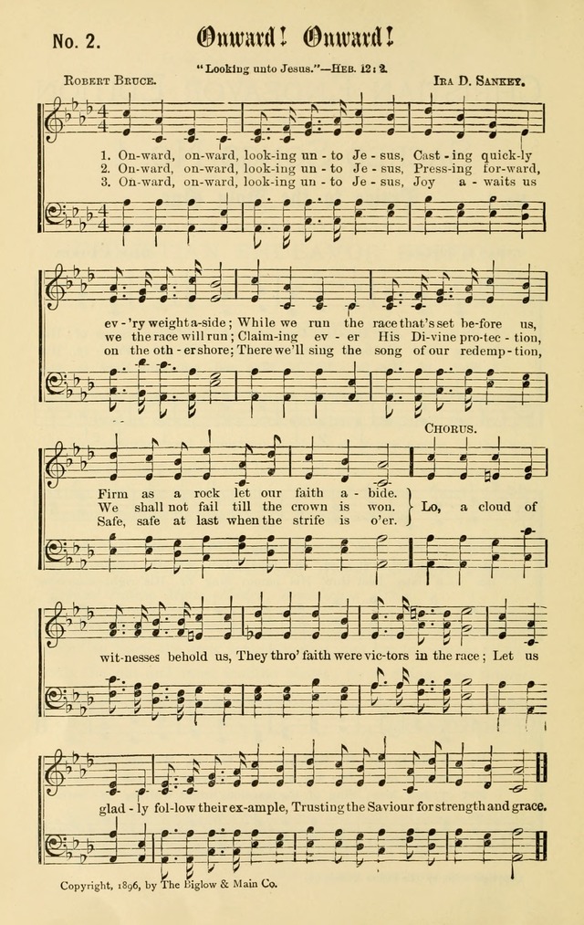 Christian Endeavor Edition of Sacred Songs No. 1 page 9