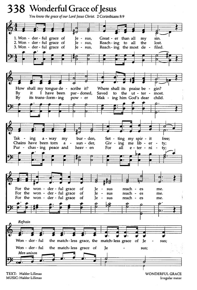 The Celebration Hymnal: songs and hymns for worship page 330