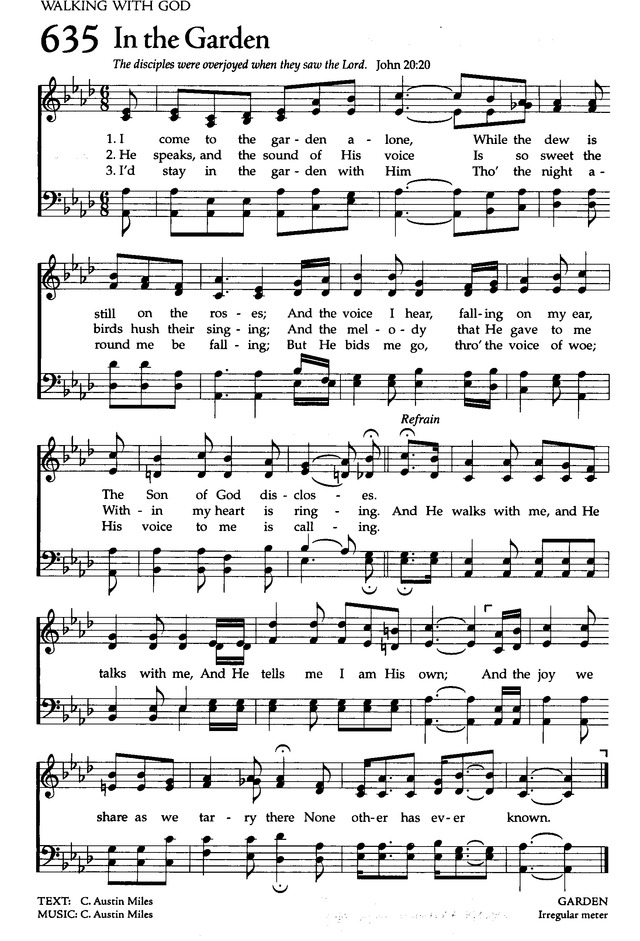 The Celebration Hymnal: songs and hymns for worship page 610
