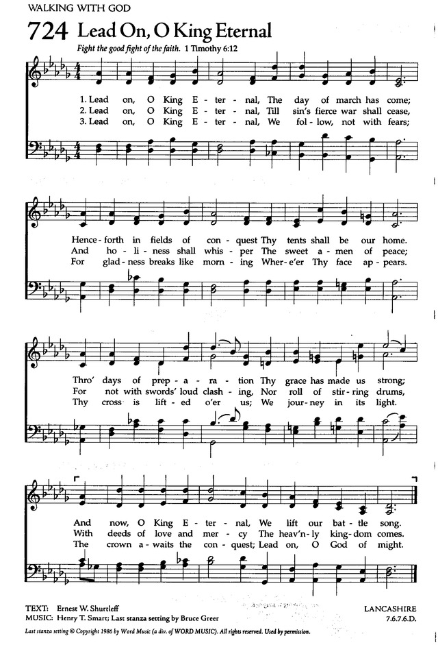 The Celebration Hymnal: songs and hymns for worship page 690