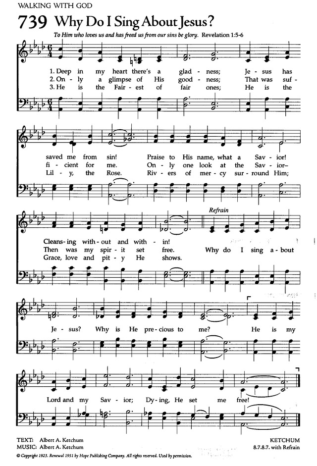 The Celebration Hymnal: songs and hymns for worship page 706