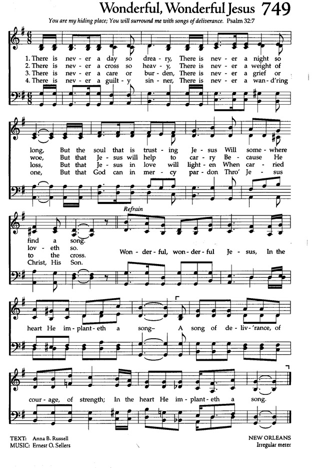 The Celebration Hymnal: songs and hymns for worship page 715