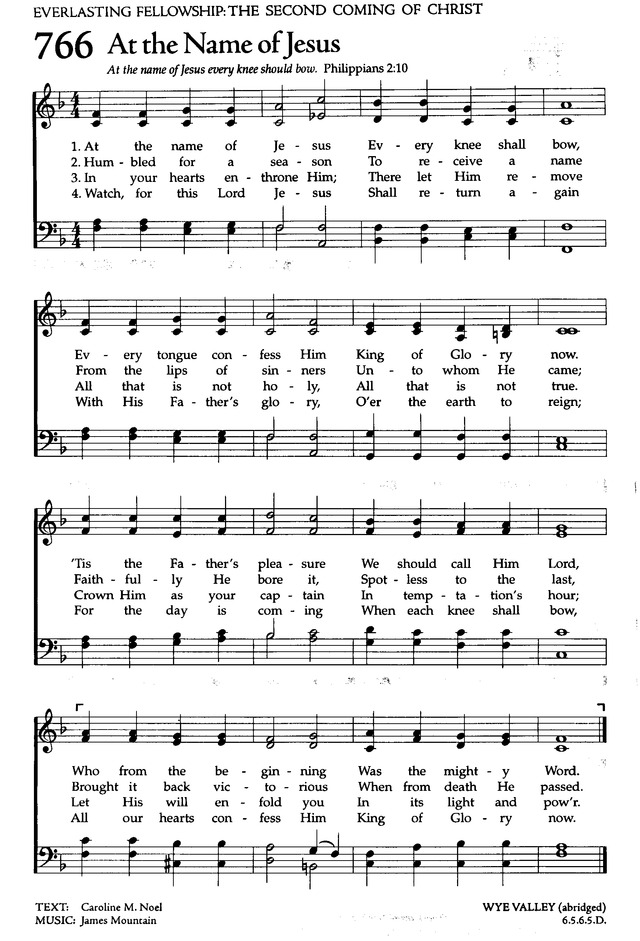 The Celebration Hymnal: songs and hymns for worship page 732