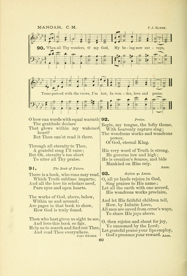 A Collection of Familiar and Original Hymns with New Meanings. 2nd ed. page 60