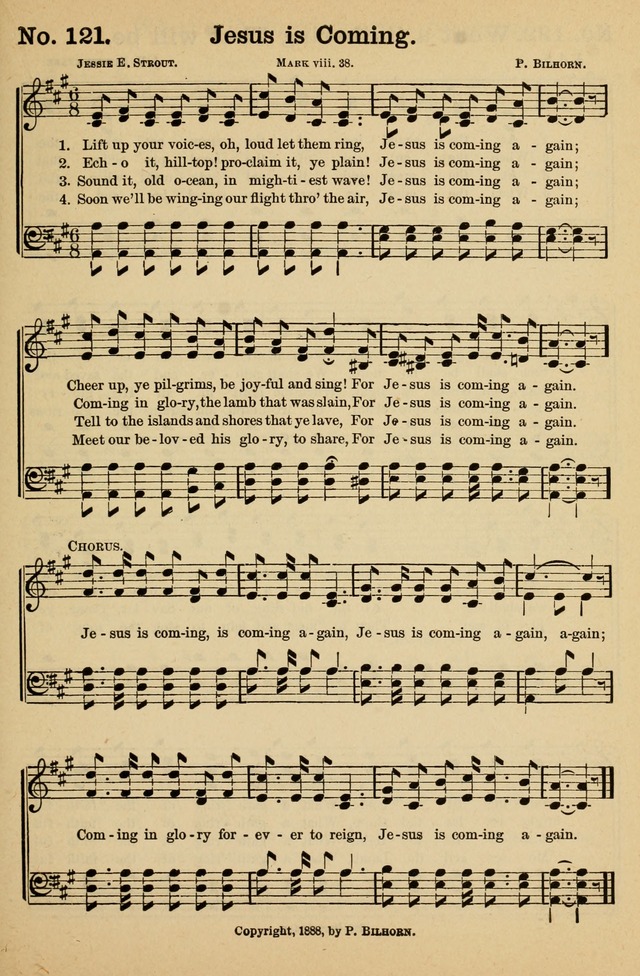 Crowning Glory No. 1: a choice collection of gospel hymns page 121