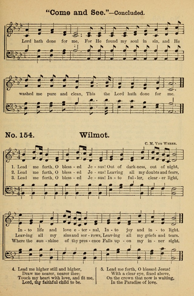 Crowning Glory No. 1: a choice collection of gospel hymns page 155