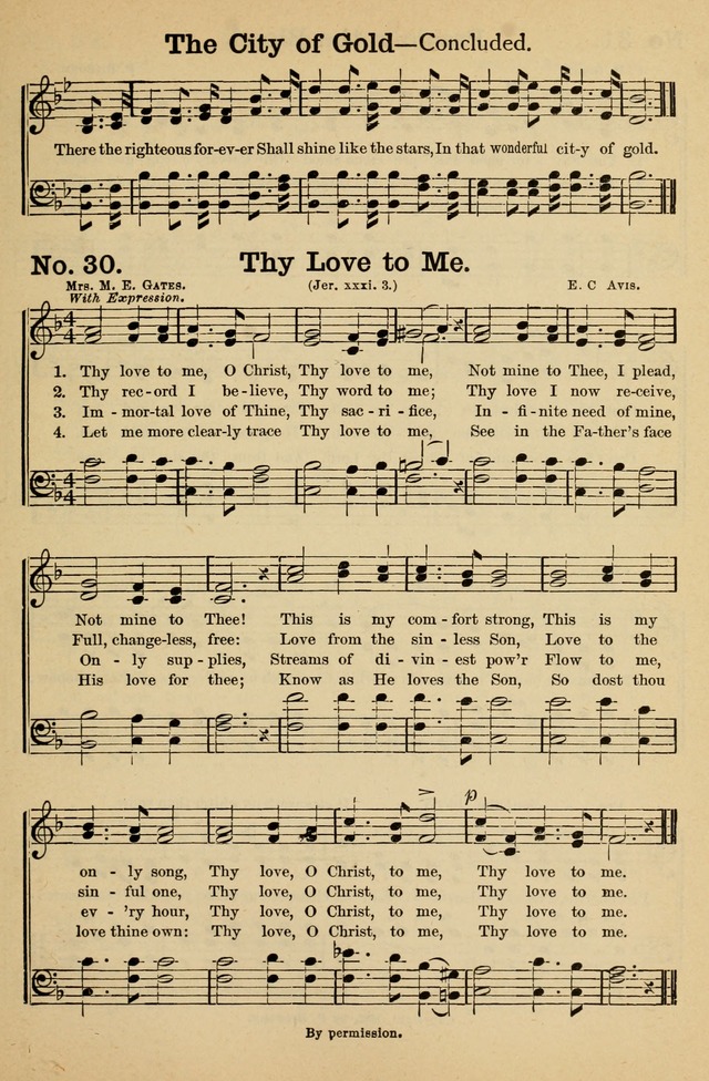 Crowning Glory No. 1: a choice collection of gospel hymns page 29