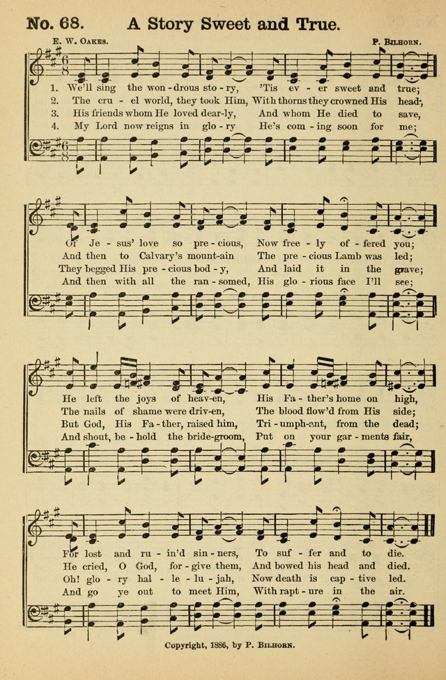 Crowning Glory No. 1: a choice collection of gospel hymns page 68