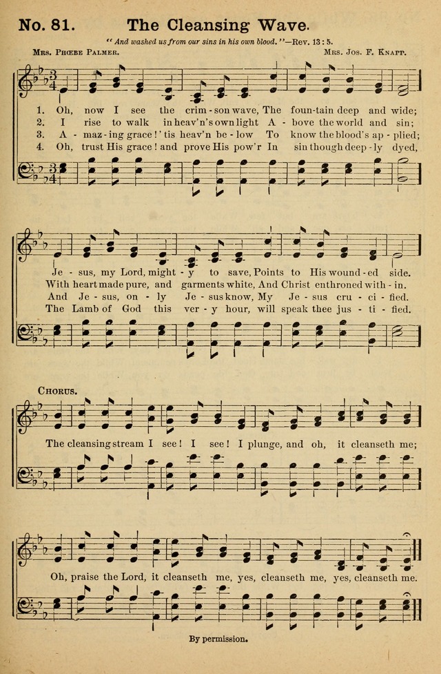 Crowning Glory No. 1: a choice collection of gospel hymns page 81