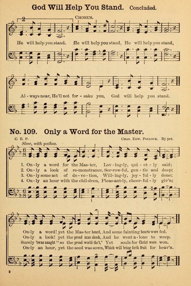 Crowning Glory No. 2: a collection of gospel hymns page 118