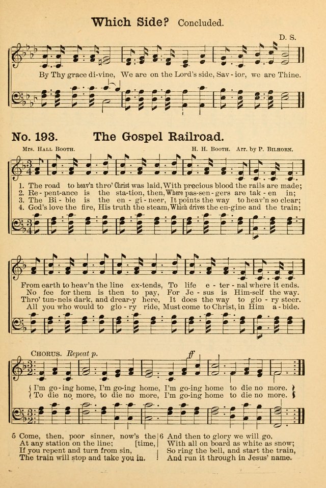 Crowning Glory No. 2: a collection of gospel hymns page 208