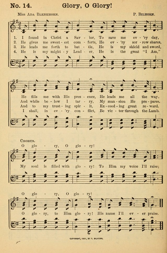 Crowning Glory No. 2: a collection of gospel hymns page 21