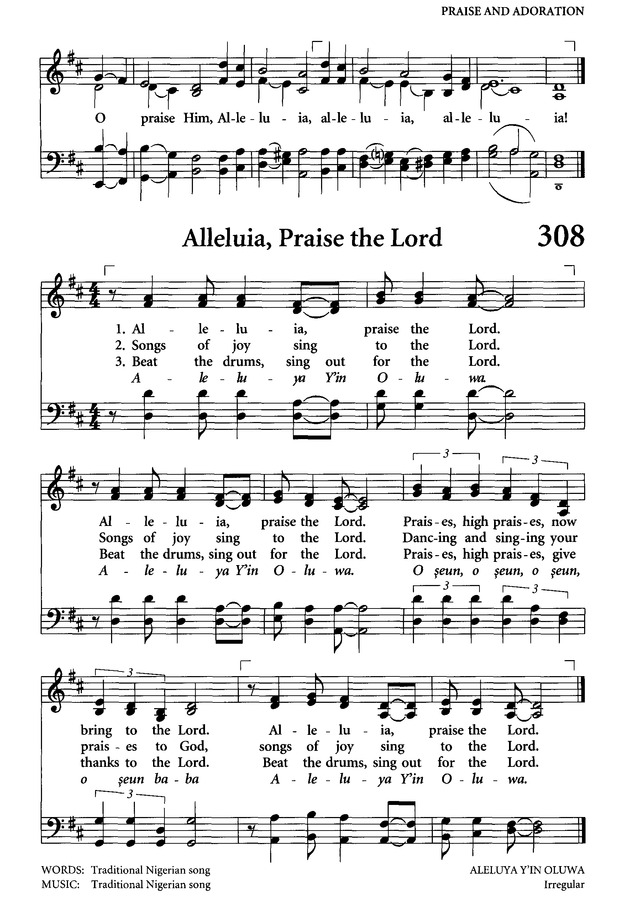 Celebrating Grace Hymnal page 289