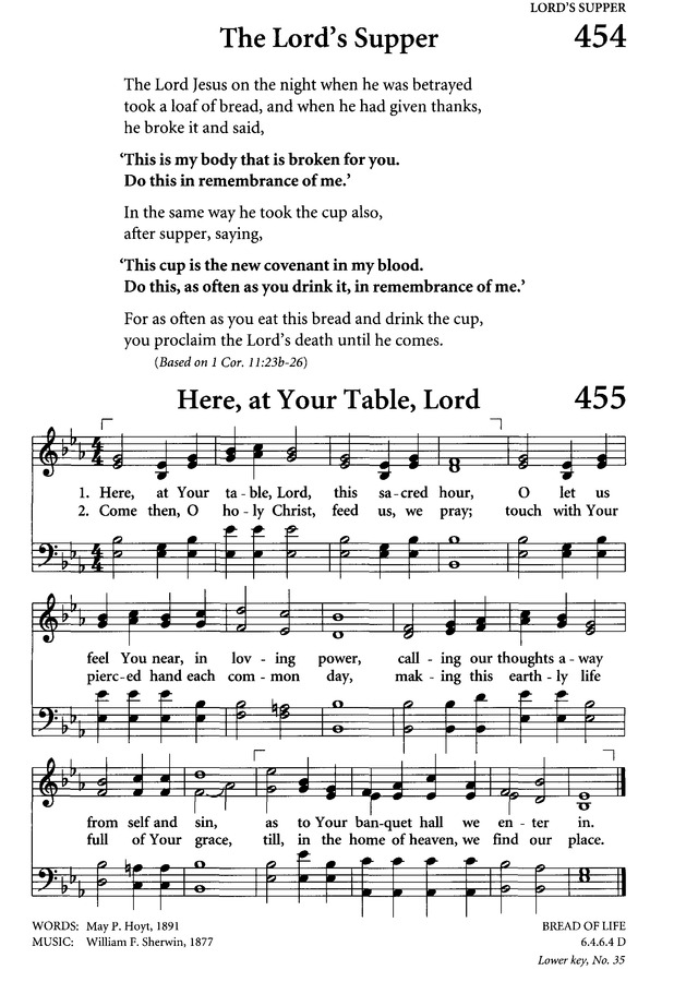 Celebrating Grace Hymnal page 425