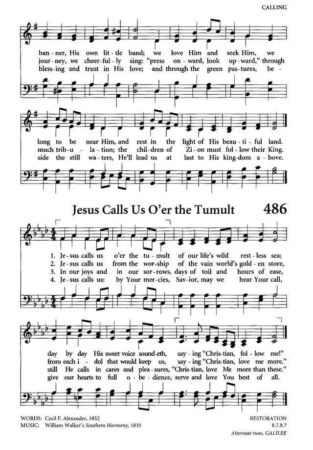 Celebrating Grace Hymnal page 457