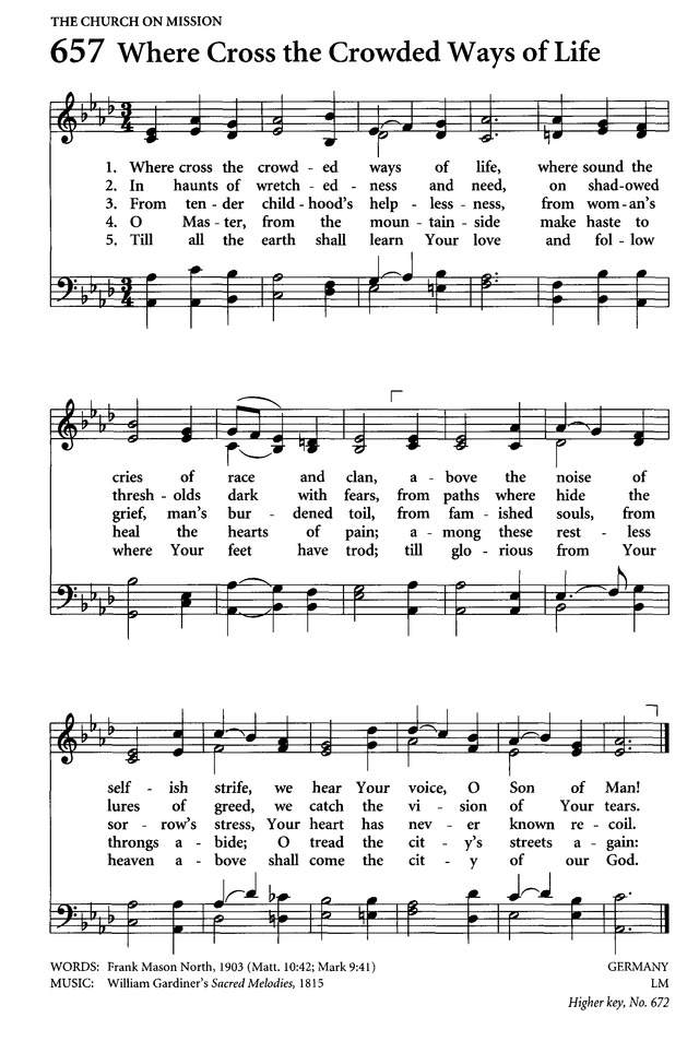Celebrating Grace Hymnal page 628