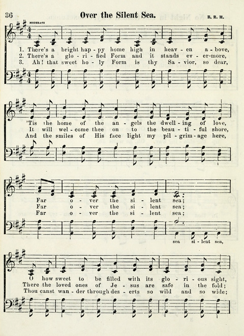 Chapel Gems for Sunday Schools: selected from "Our Song Birds," for 1866, the "Snow bird," the "Robin," the "Red bird" and the "Dove" page 36