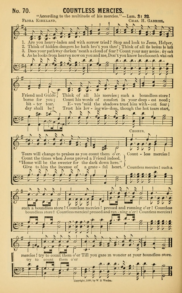Christian Hymns No. 1 page 70