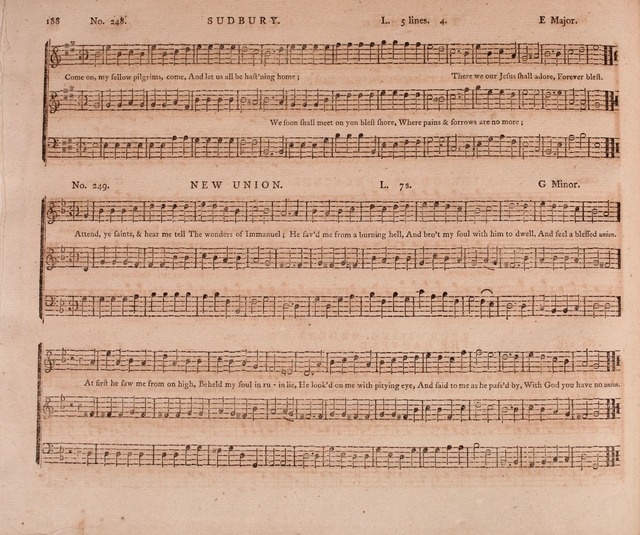The Christian Harmonist: containing a set of tunes adapted to all the metres in Mr. Rippon