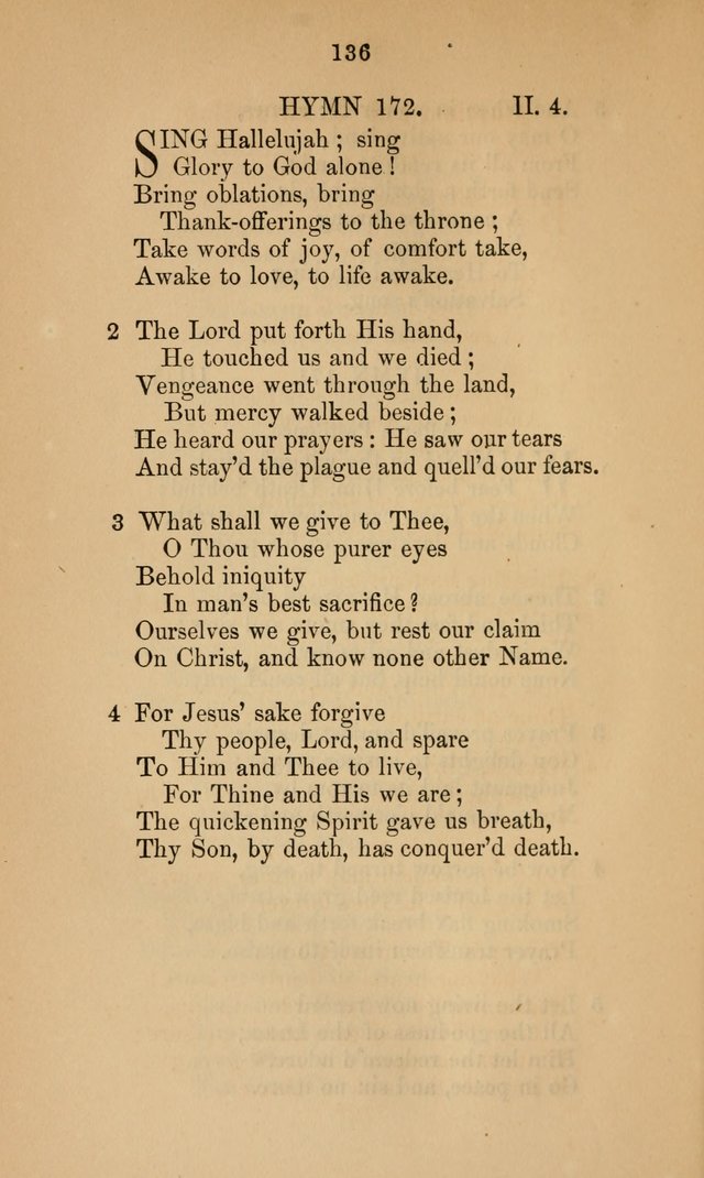 A Collection of Hymns page 136