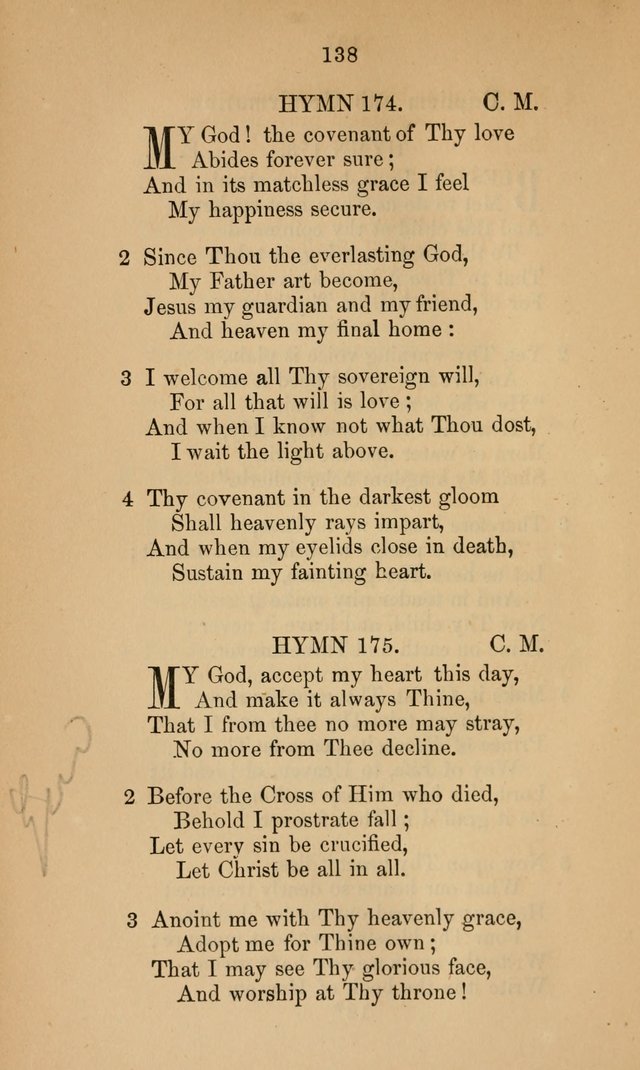 A Collection of Hymns page 138