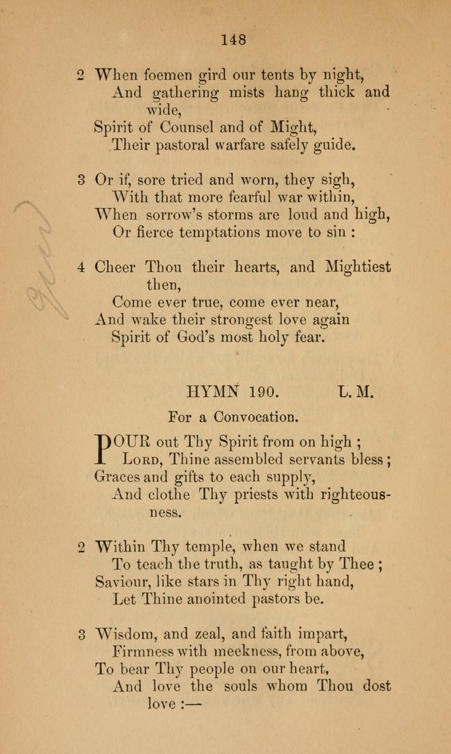A Collection of Hymns page 148