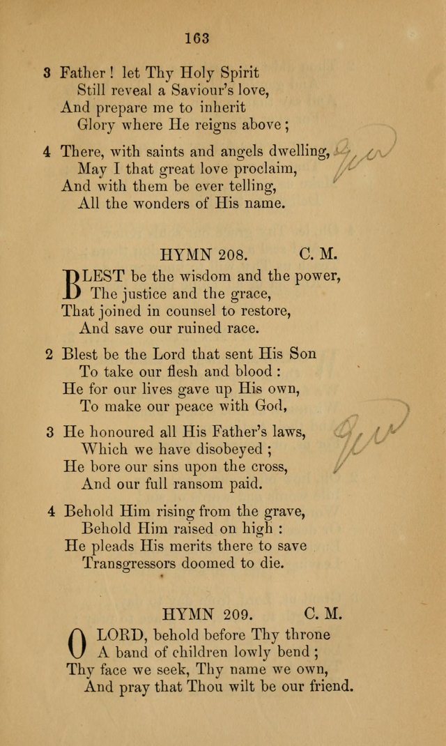 A Collection of Hymns page 163